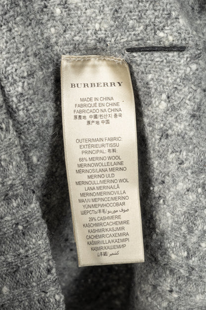 Burberry Brit Grey Wool & Cashmere Sweater