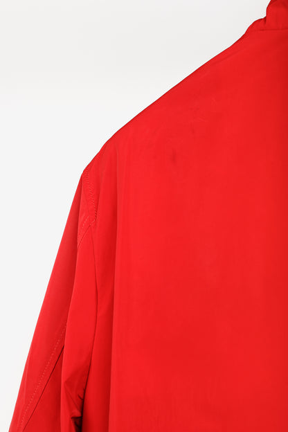 Burberry Brit Bradford Military Red Zip Front Packaway Blouson