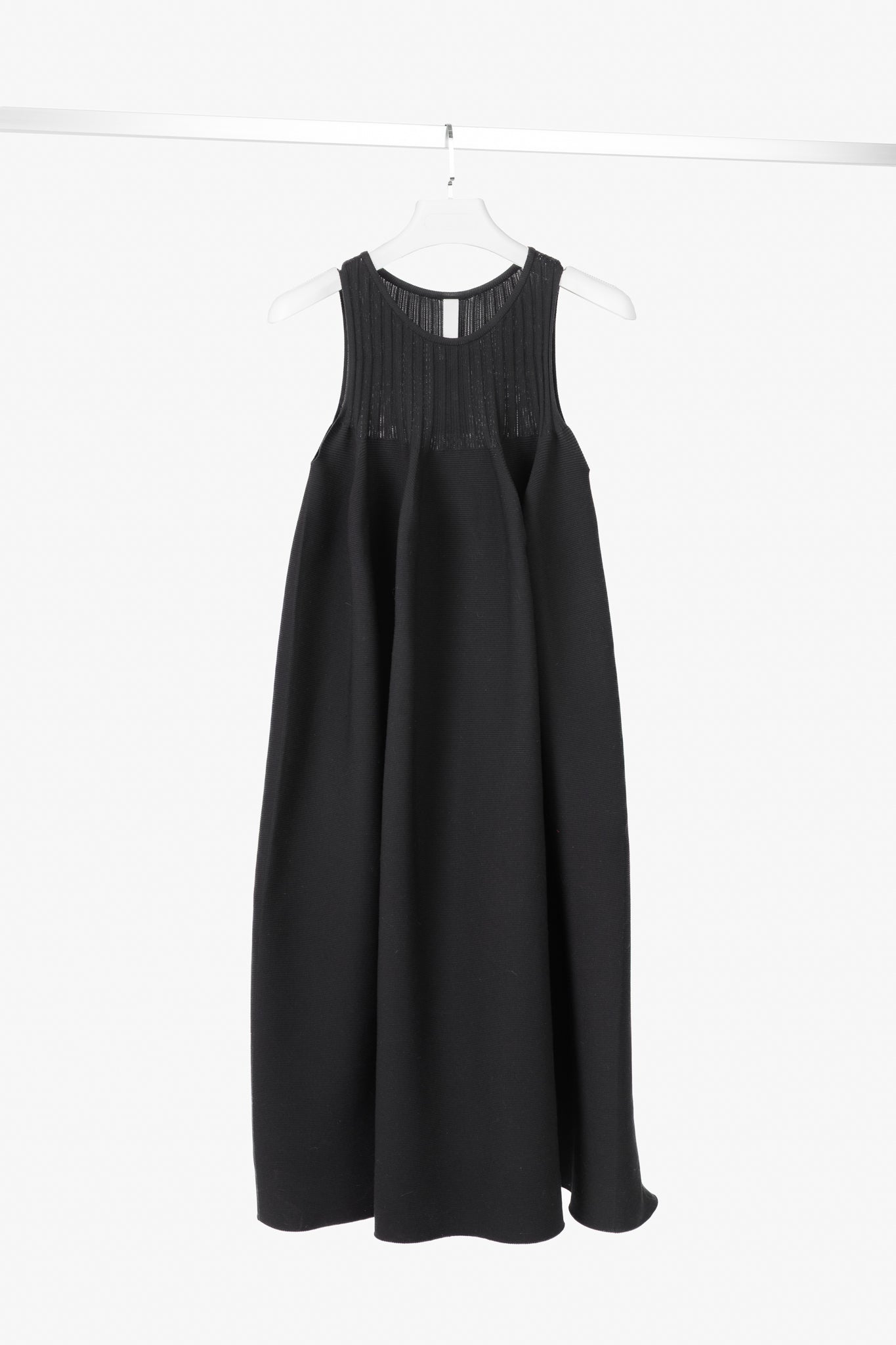 CFCL Pottery Black Sleeveless Bust Flare Dress