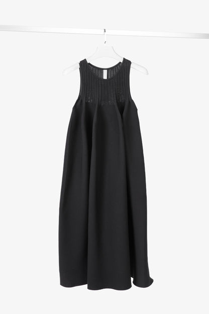 CFCL Pottery Black Sleeveless Bust Flare Dress