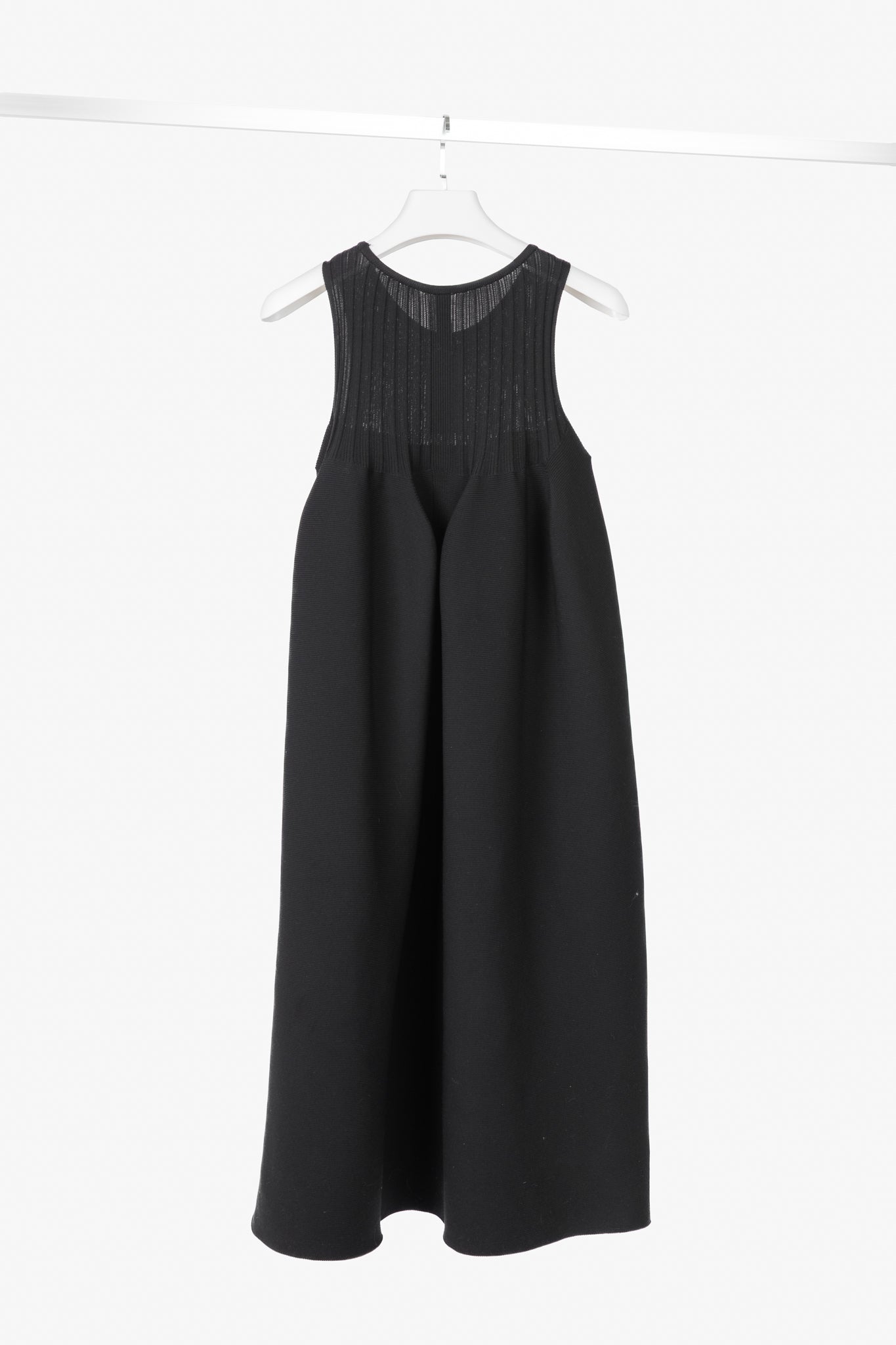 CFCL Pottery Black Sleeveless Bust Flare Dress