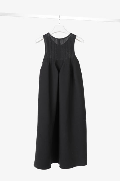CFCL Pottery Black Sleeveless Bust Flare Dress