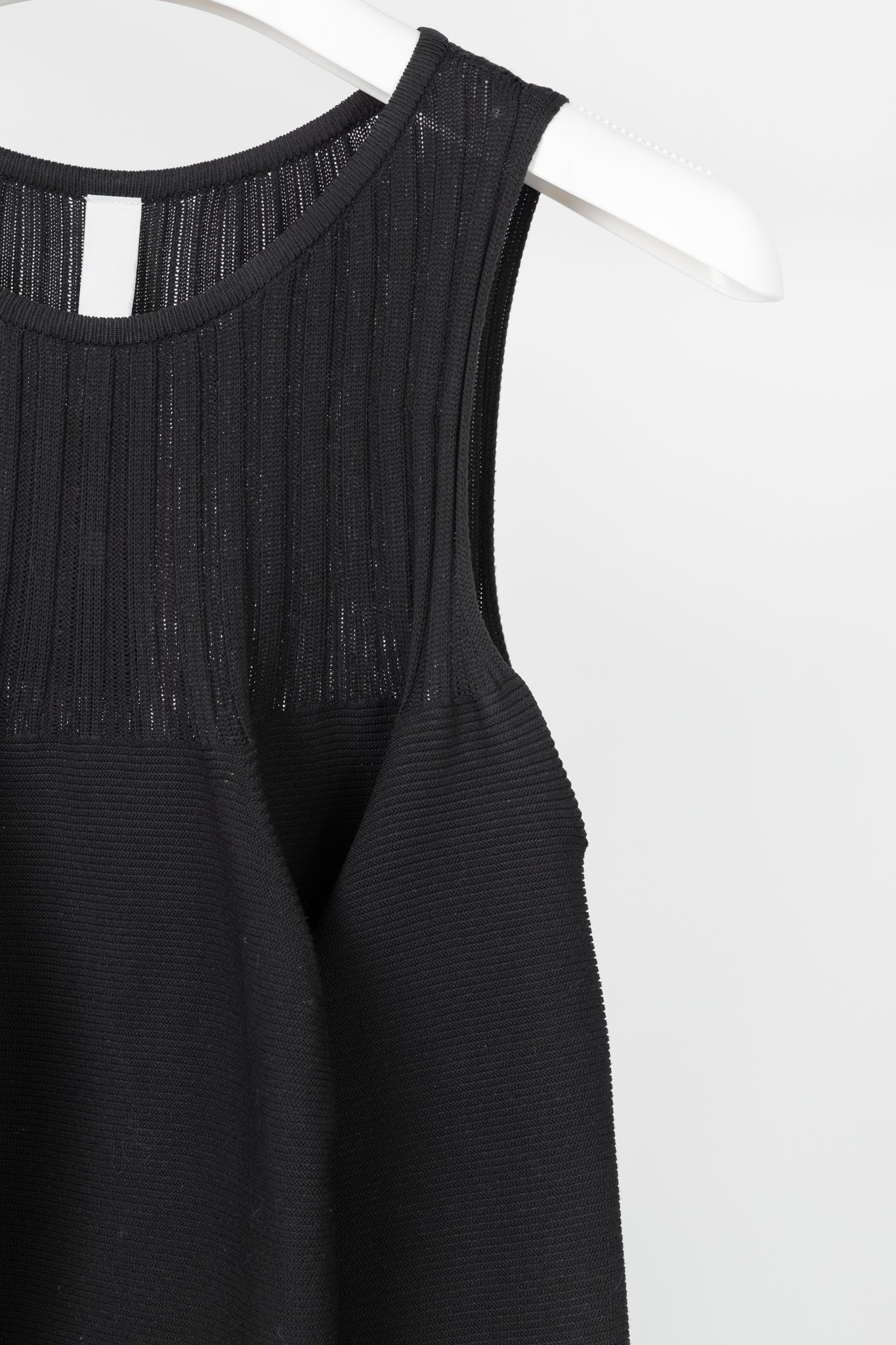 CFCL Pottery Black Sleeveless Bust Flare Dress
