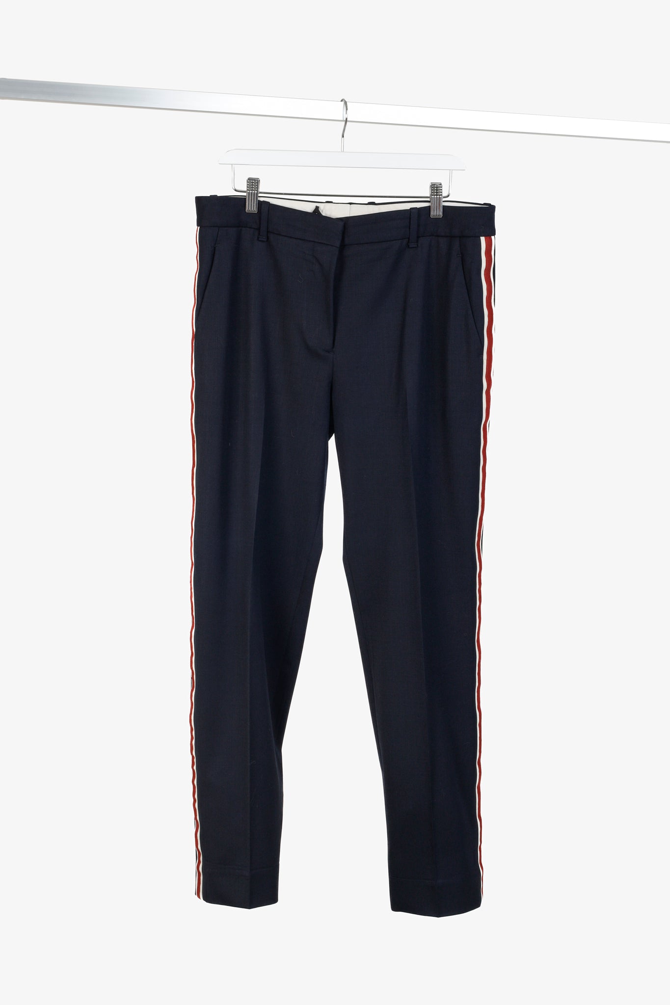 Calvin Klein 205W39NYC Navy Side-Stripe Trousers