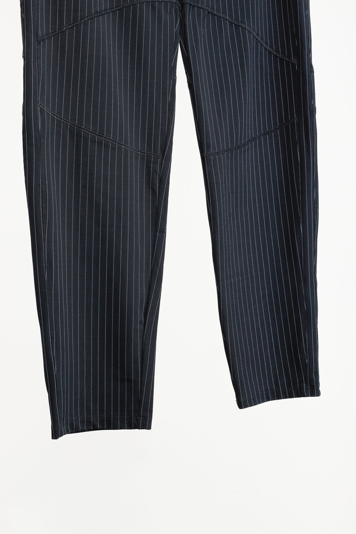 Cambio Jaden Navy Pinstripe Drawstring Pants