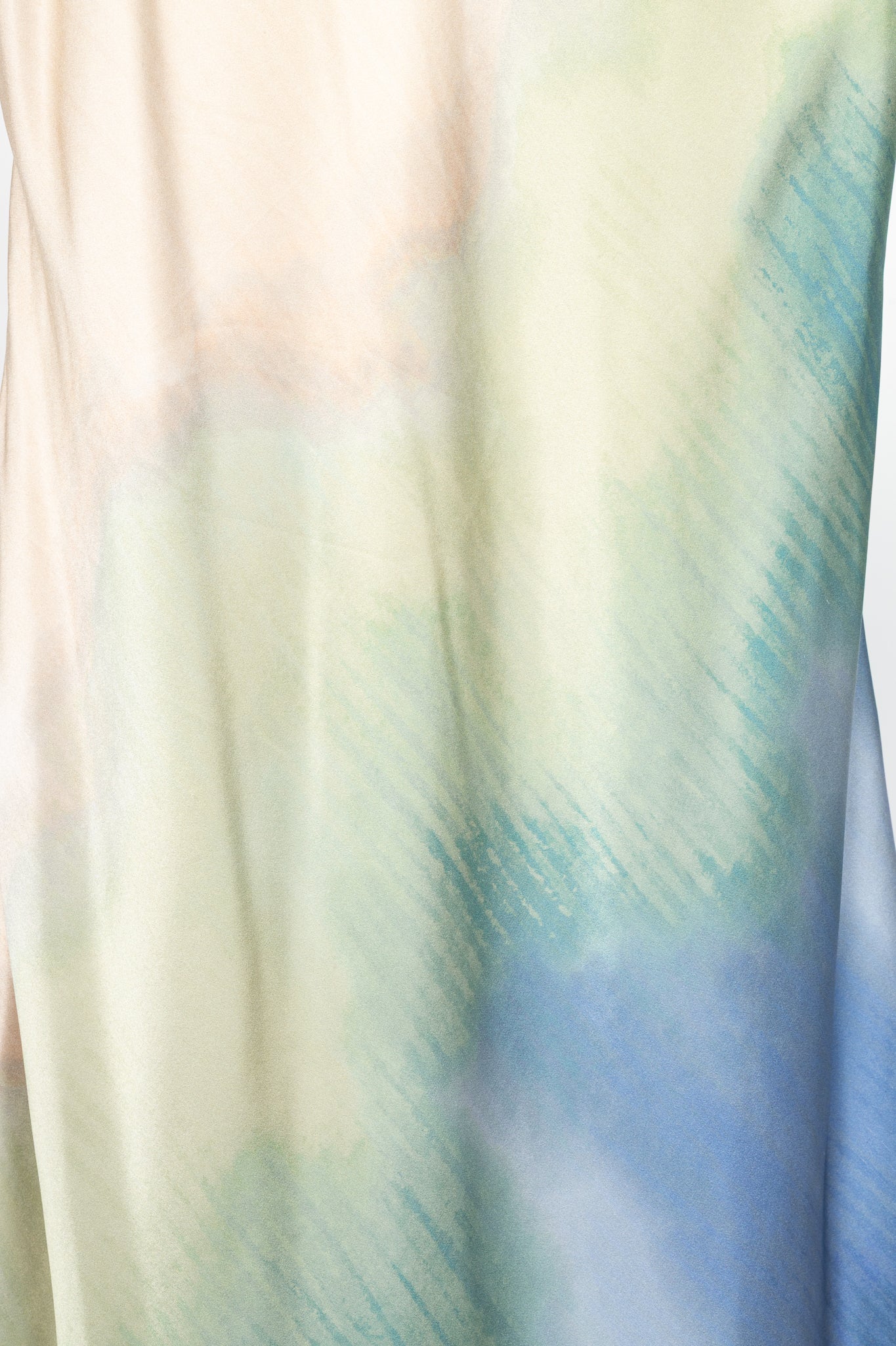 CAMI NYC Shallon Neutral Printed Silk Satin Slip Dress