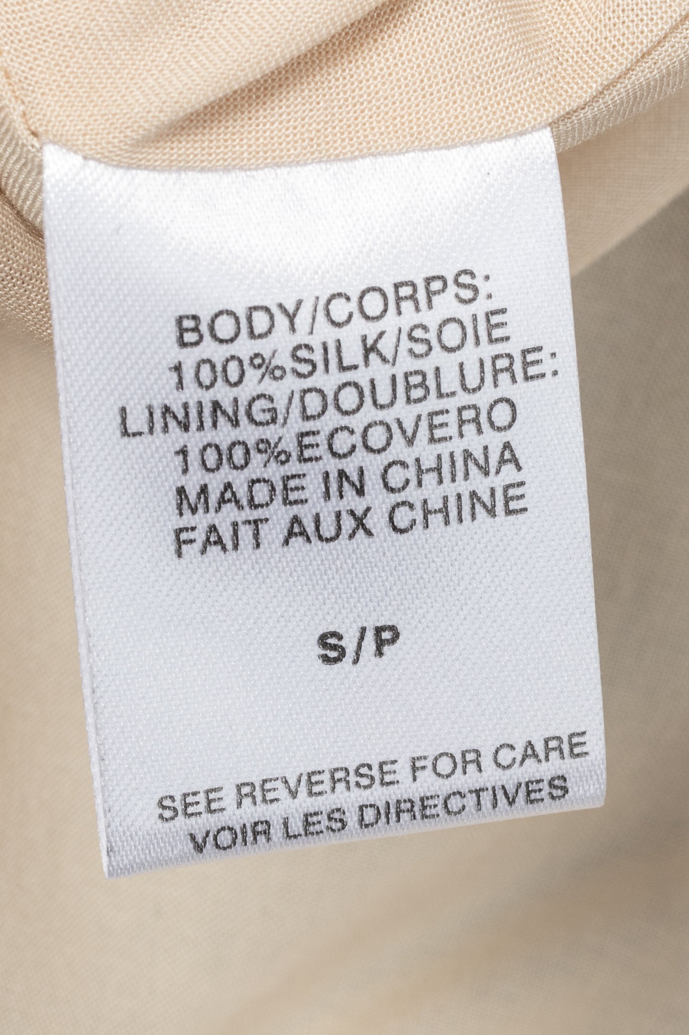 CAMI NYC Shallon Neutral Printed Silk Satin Slip Dress