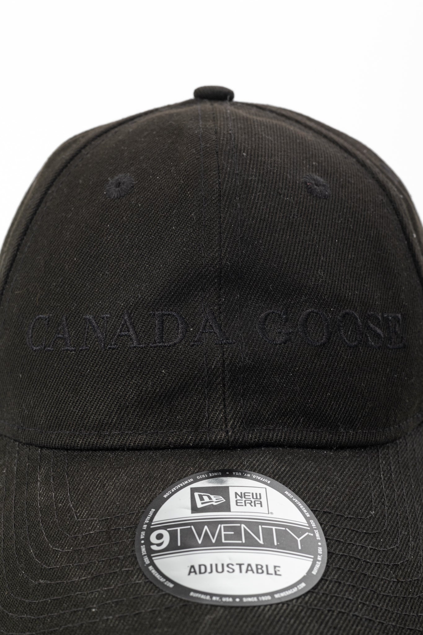 Canada Goose Wordmark Black Adjustable Cap