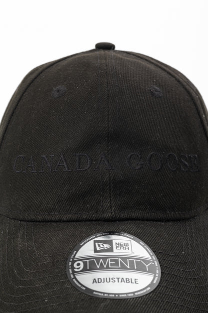 Canada Goose Wordmark Black Adjustable Cap