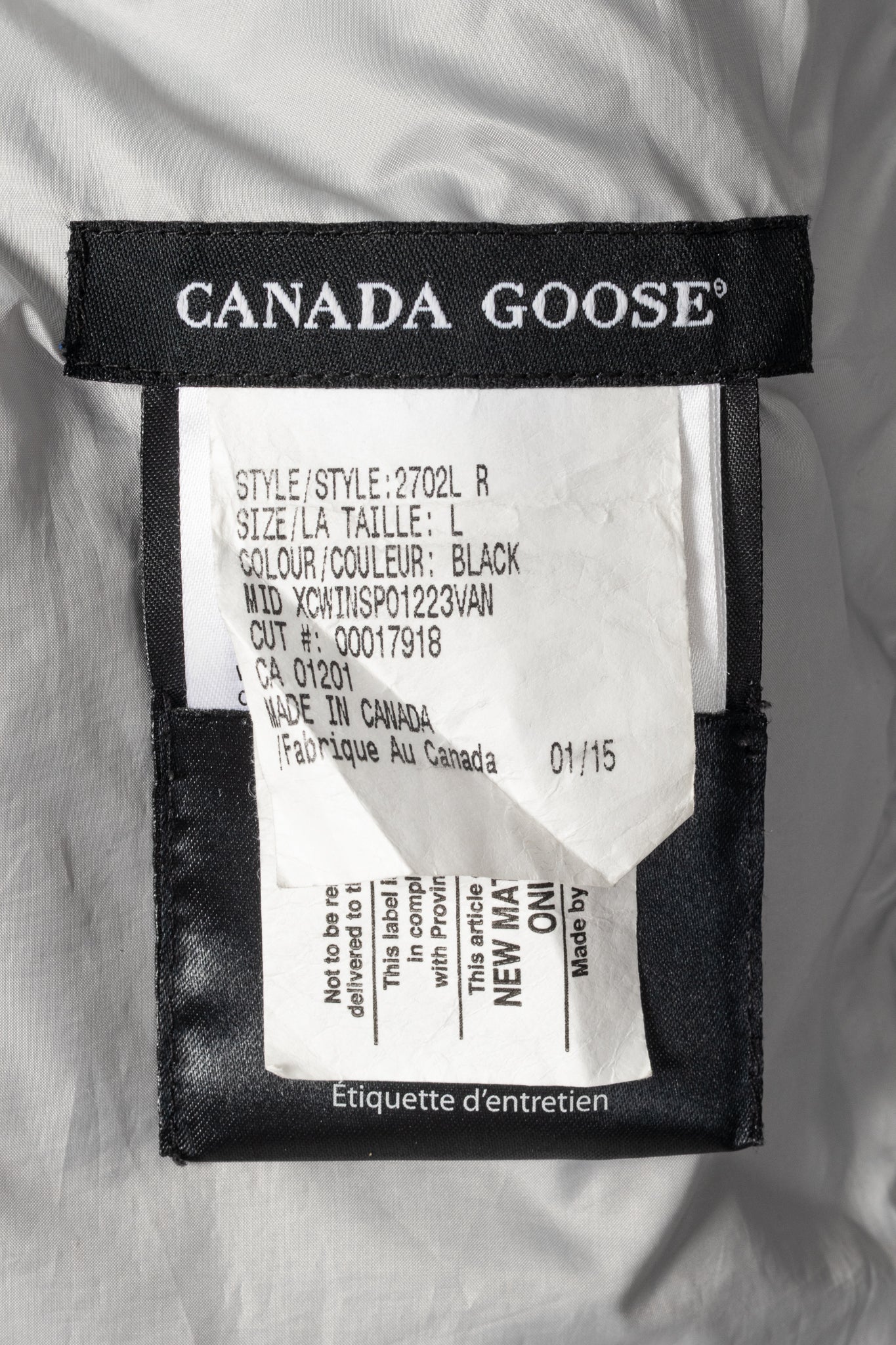 Canada Goose Hybridge Lite Black Puffer Down Vest