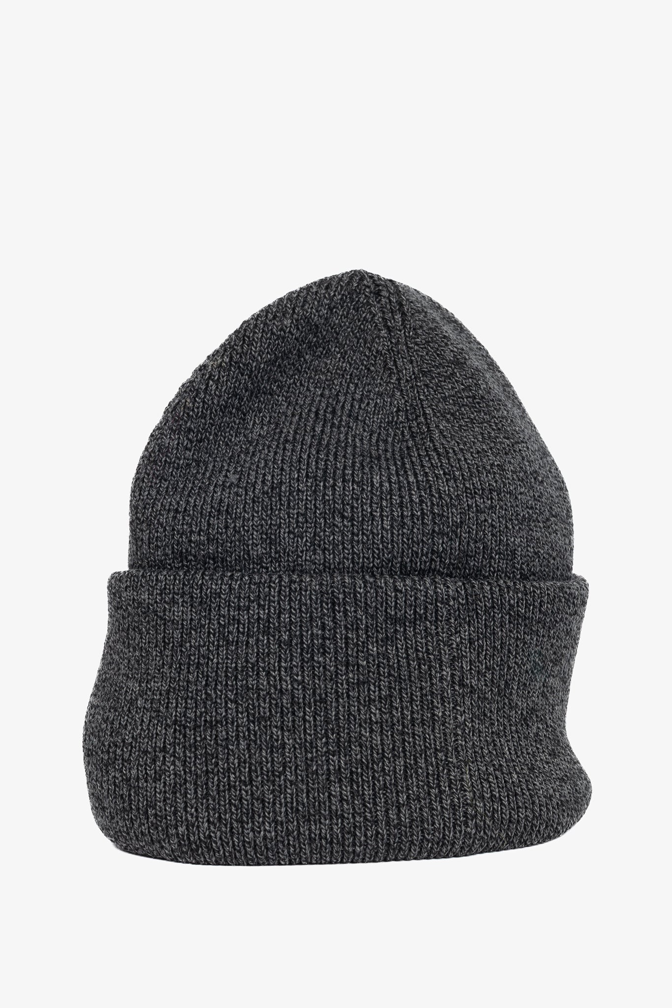 Canada Goose Arctic Black Heather Wool Logo Toque
