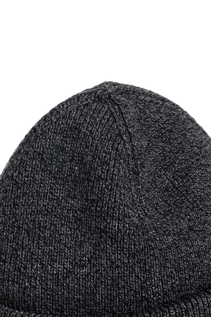 Canada Goose Arctic Black Heather Wool Logo Toque