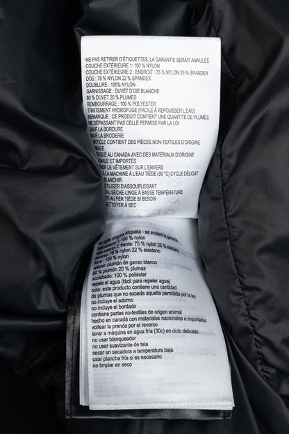 Canada Goose Cabri Blue Free Form Camo Quilted Hooded Down Jacket