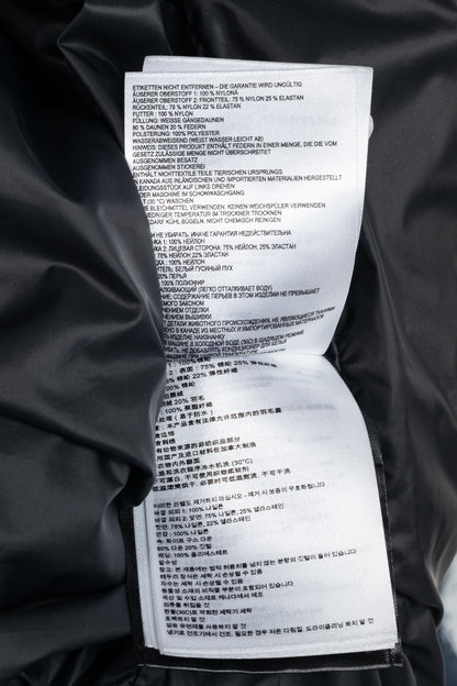 Canada Goose Cabri Blue Free Form Camo Quilted Hooded Down Jacket