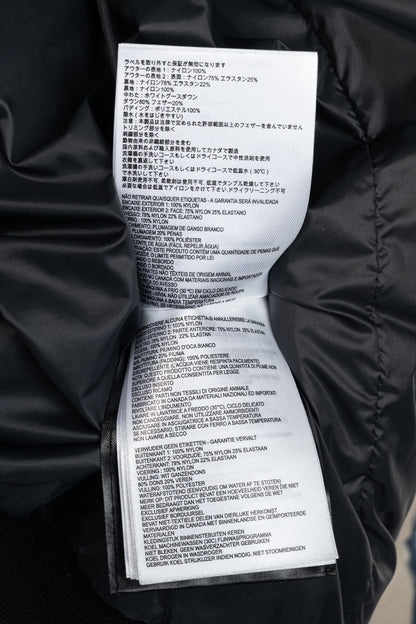 Canada Goose Cabri Blue Free Form Camo Quilted Hooded Down Jacket