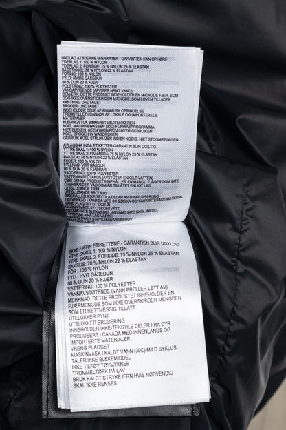 Canada Goose Cabri Blue Free Form Camo Quilted Hooded Down Jacket