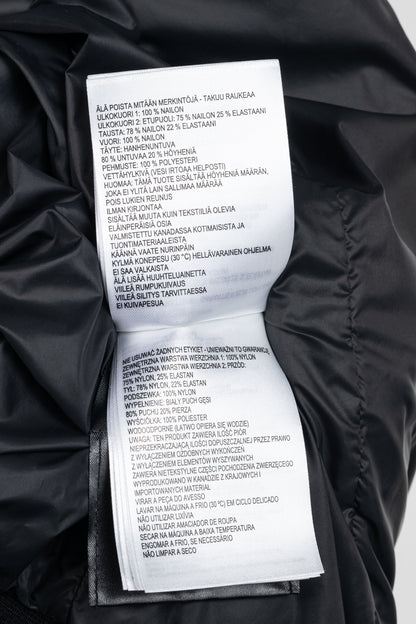 Canada Goose Cabri Blue Free Form Camo Quilted Hooded Down Jacket