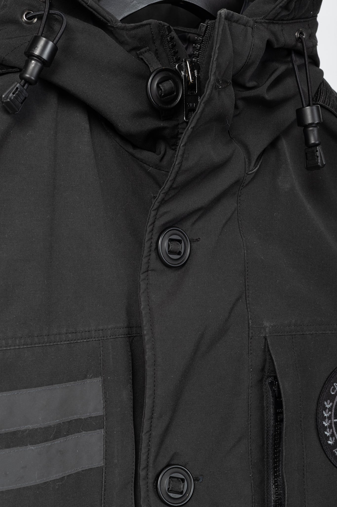 Canada Goose Black Label Macculloch Black Zip Parka