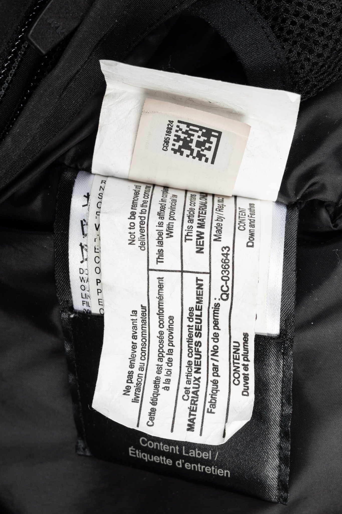 Canada Goose Black Label Macculloch Black Zip Parka