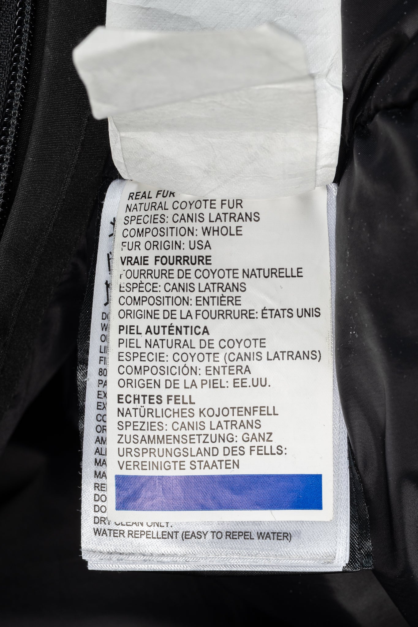 Canada Goose Black Label Macculloch Black Zip Parka