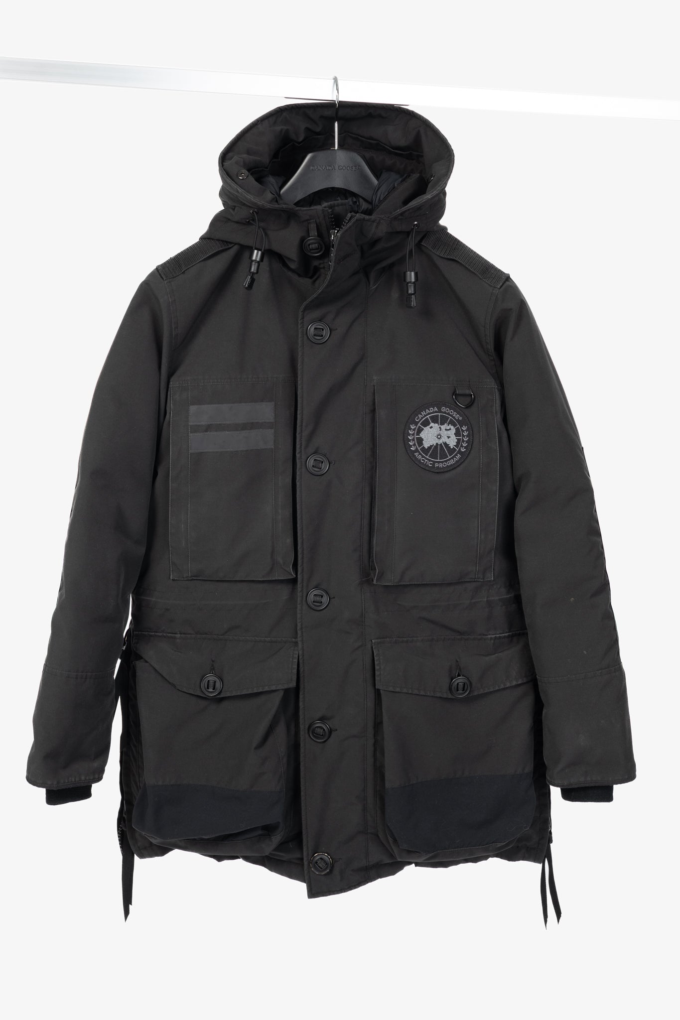 Canada Goose Black Label Macculloch Black Zip Parka