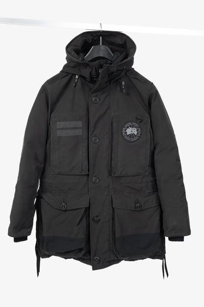 Canada Goose Black Label Macculloch Black Zip Parka