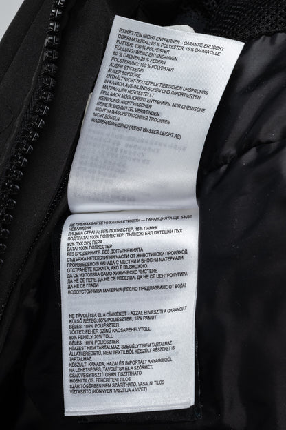 Canada Goose Black Label Macculloch Black Zip Parka