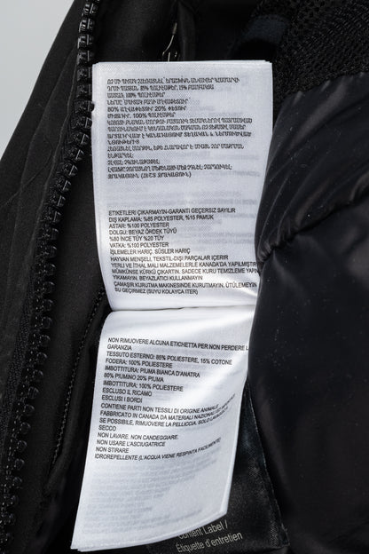 Canada Goose Black Label Macculloch Black Zip Parka