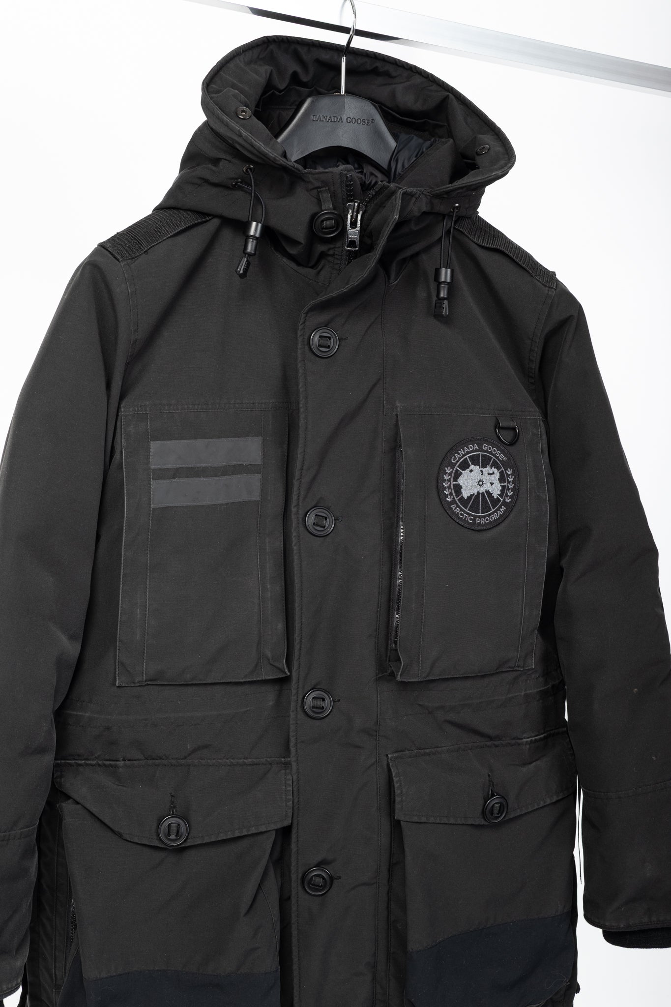 Canada Goose Black Label Macculloch Black Zip Parka