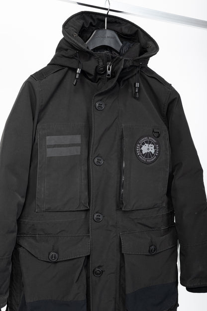 Canada Goose Black Label Macculloch Black Zip Parka