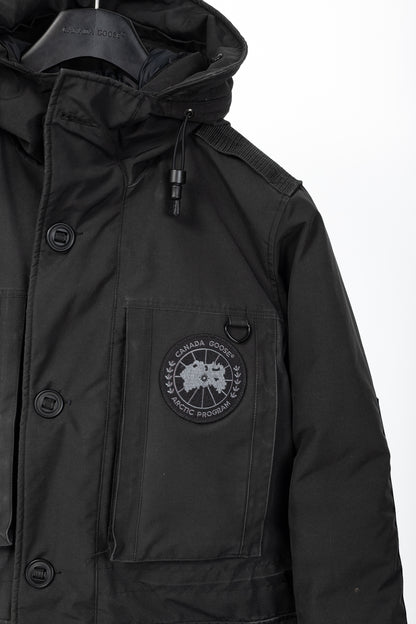 Canada Goose Black Label Macculloch Black Zip Parka