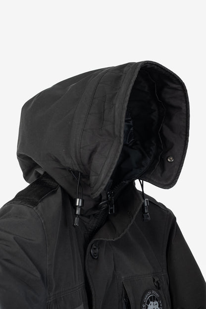 Canada Goose Black Label Macculloch Black Zip Parka