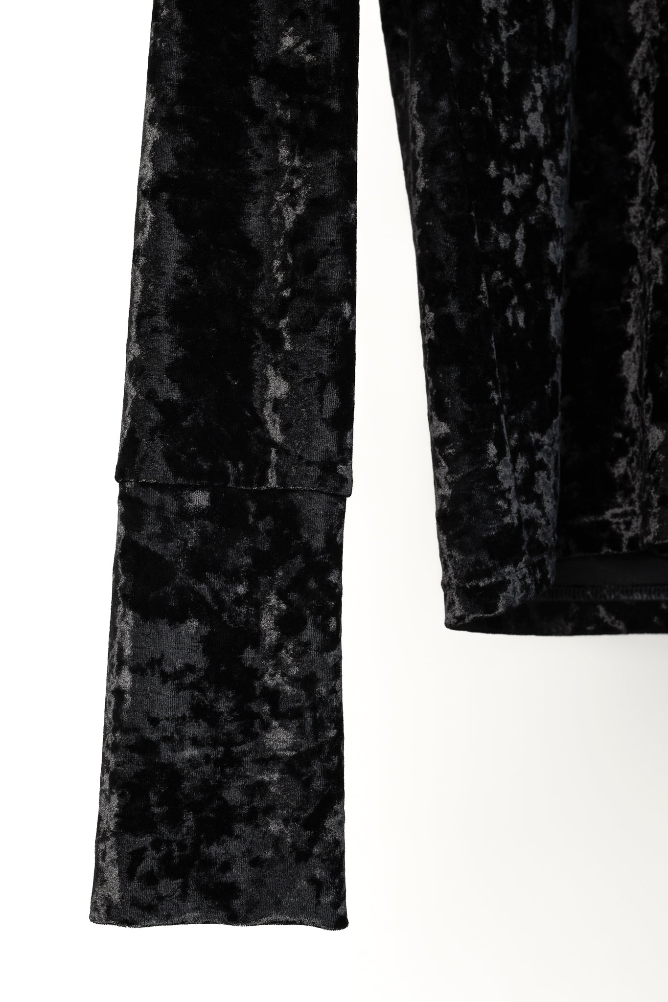 Caroline Constas Black Velvet Turtleneck