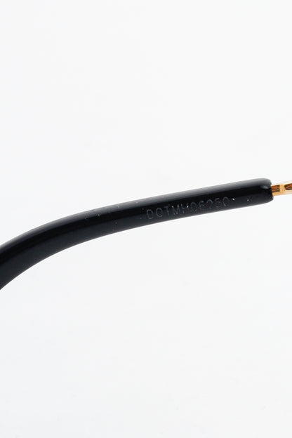 Cartier CT0030S Black Top-Bar Cat-Eye Sunglasses