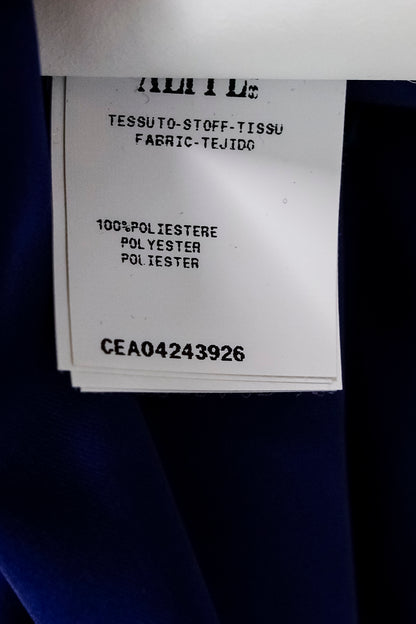Cedric Charlier R/15 Blue Short Sleeve Jumpsuit