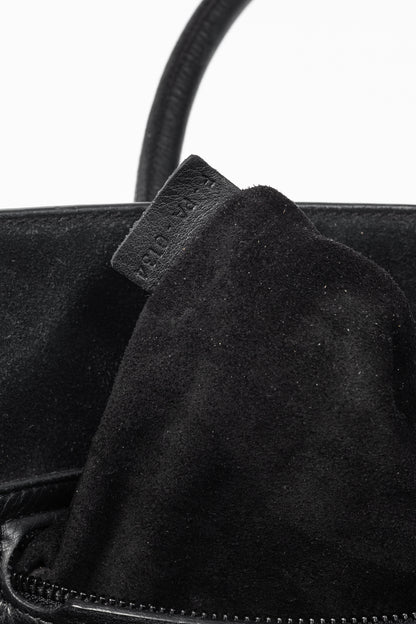 Celine Medium Phantom Luggage Black Leather Tote