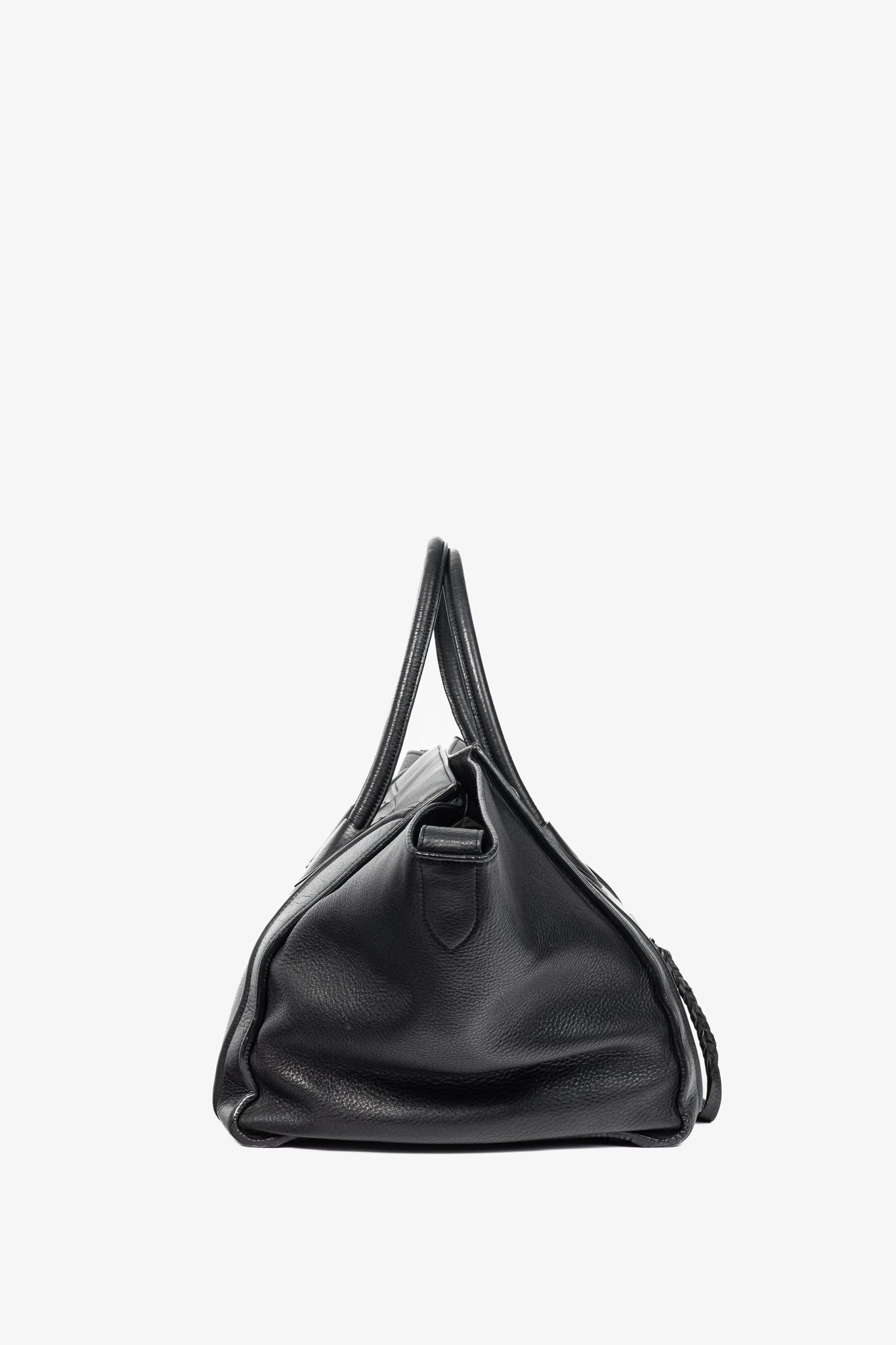 Celine Medium Phantom Luggage Black Leather Tote