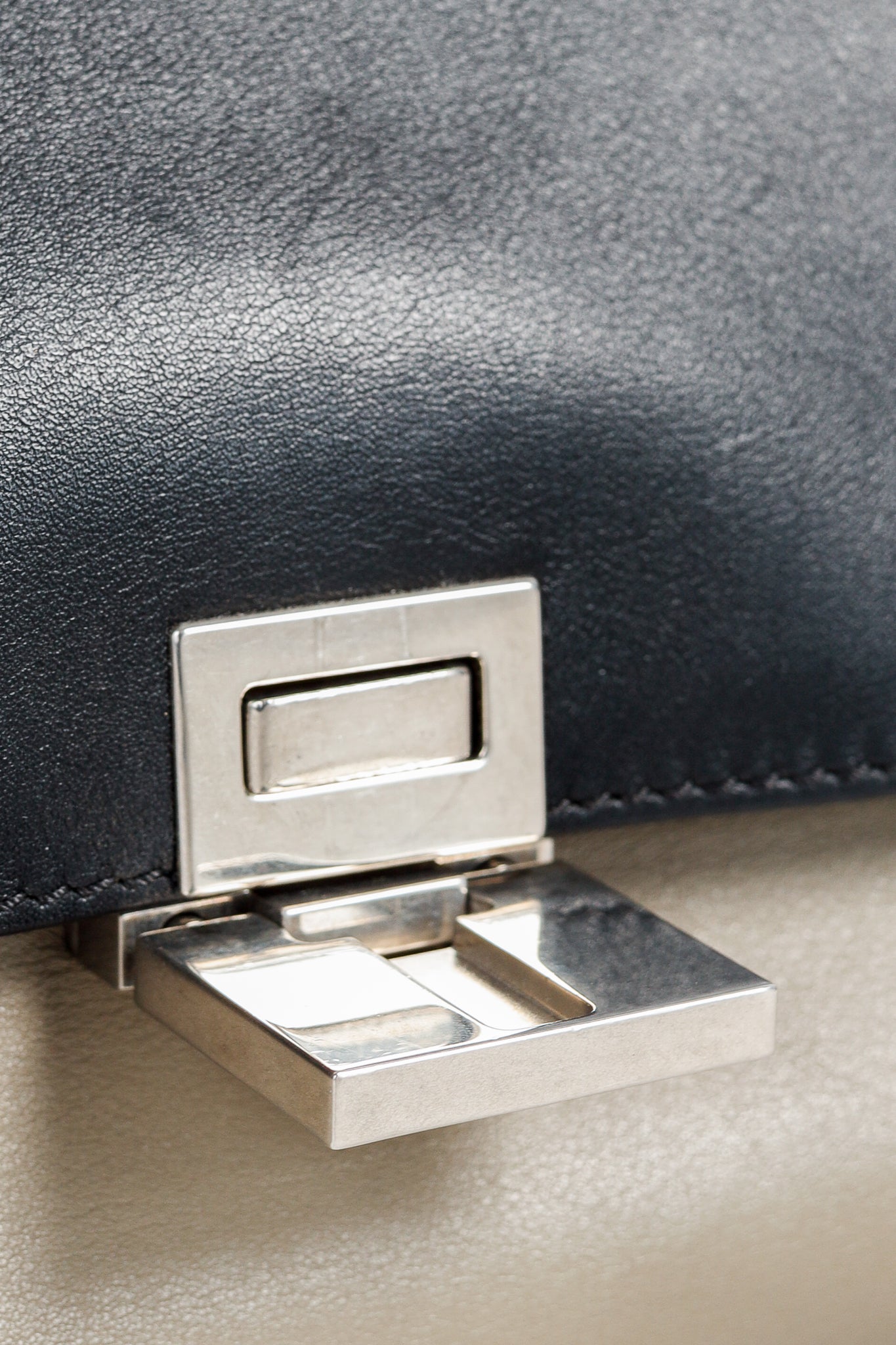 Celine Trapeze Medium Tricolour Leather & Suede Tote