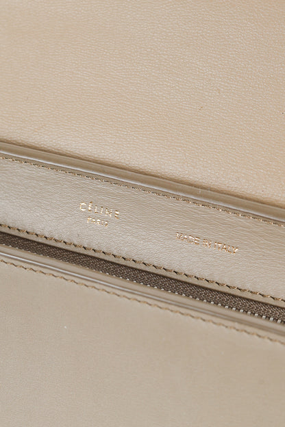 Celine Trapeze Medium Tricolour Leather & Suede Tote