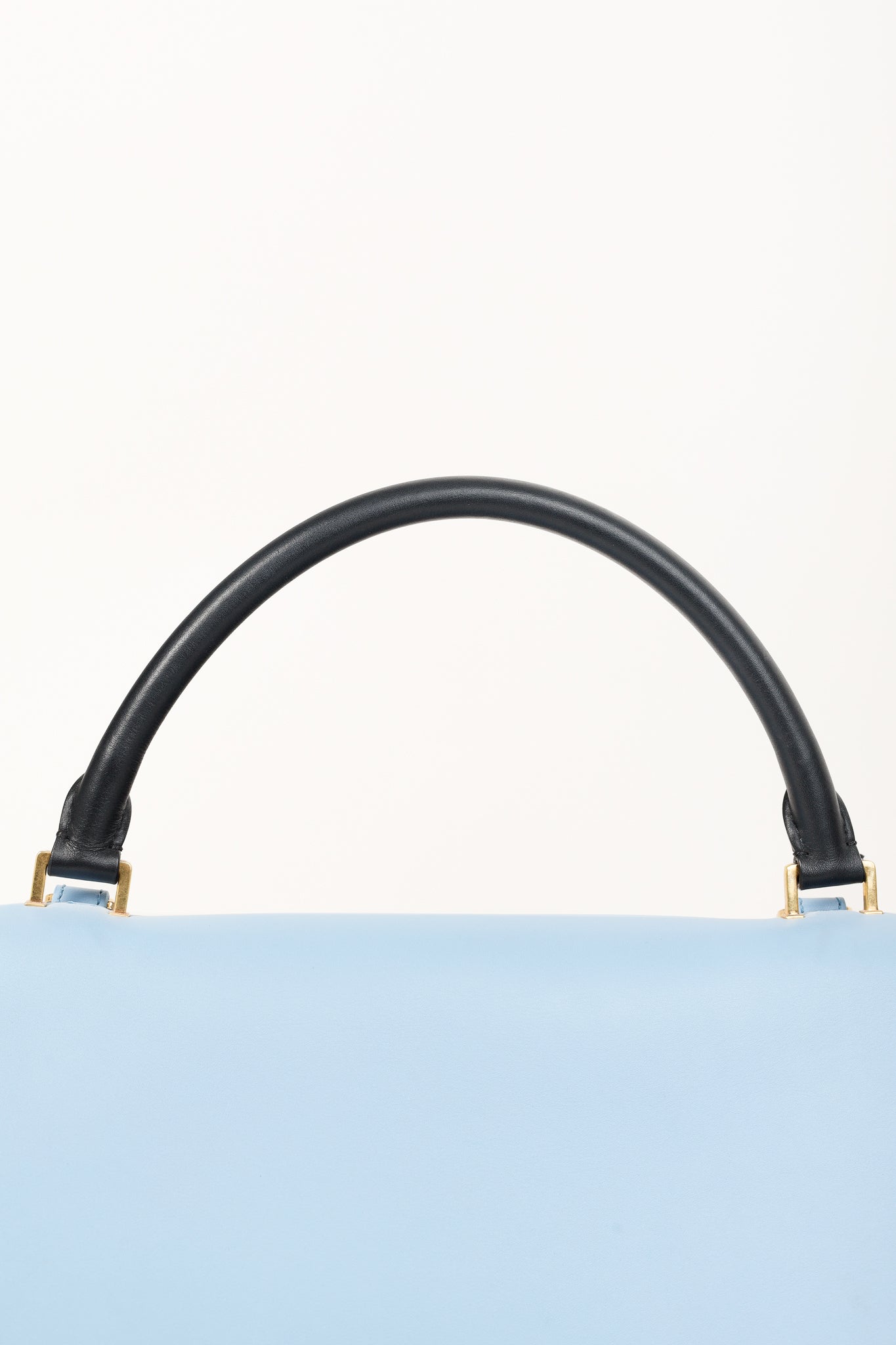 Celine Trapeze Smooth Calfskin Tri-Colour Blue Leather Bag