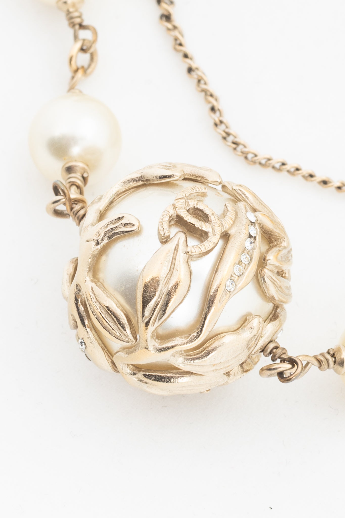 Chanel 09A Gold-Tone Multi CC Double Wrap Long Chain Necklace