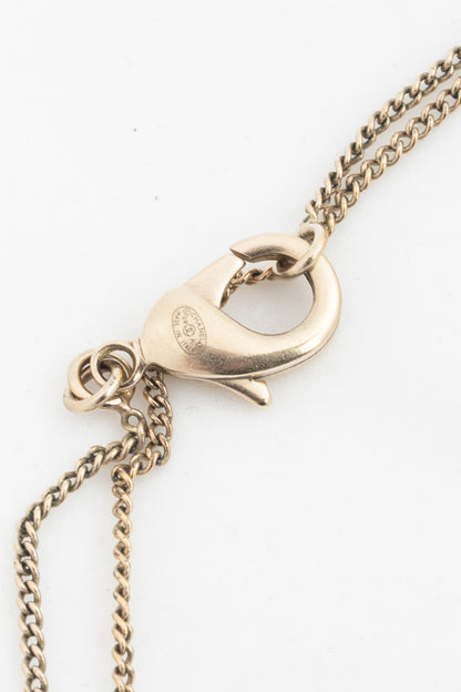 Chanel 09A Gold-Tone Multi CC Double Wrap Long Chain Necklace