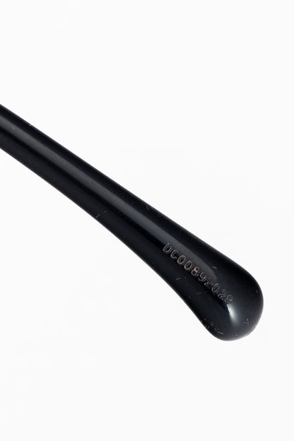 Chanel Pantos Gold-Tone & Black Metal-Chain Sunglasses