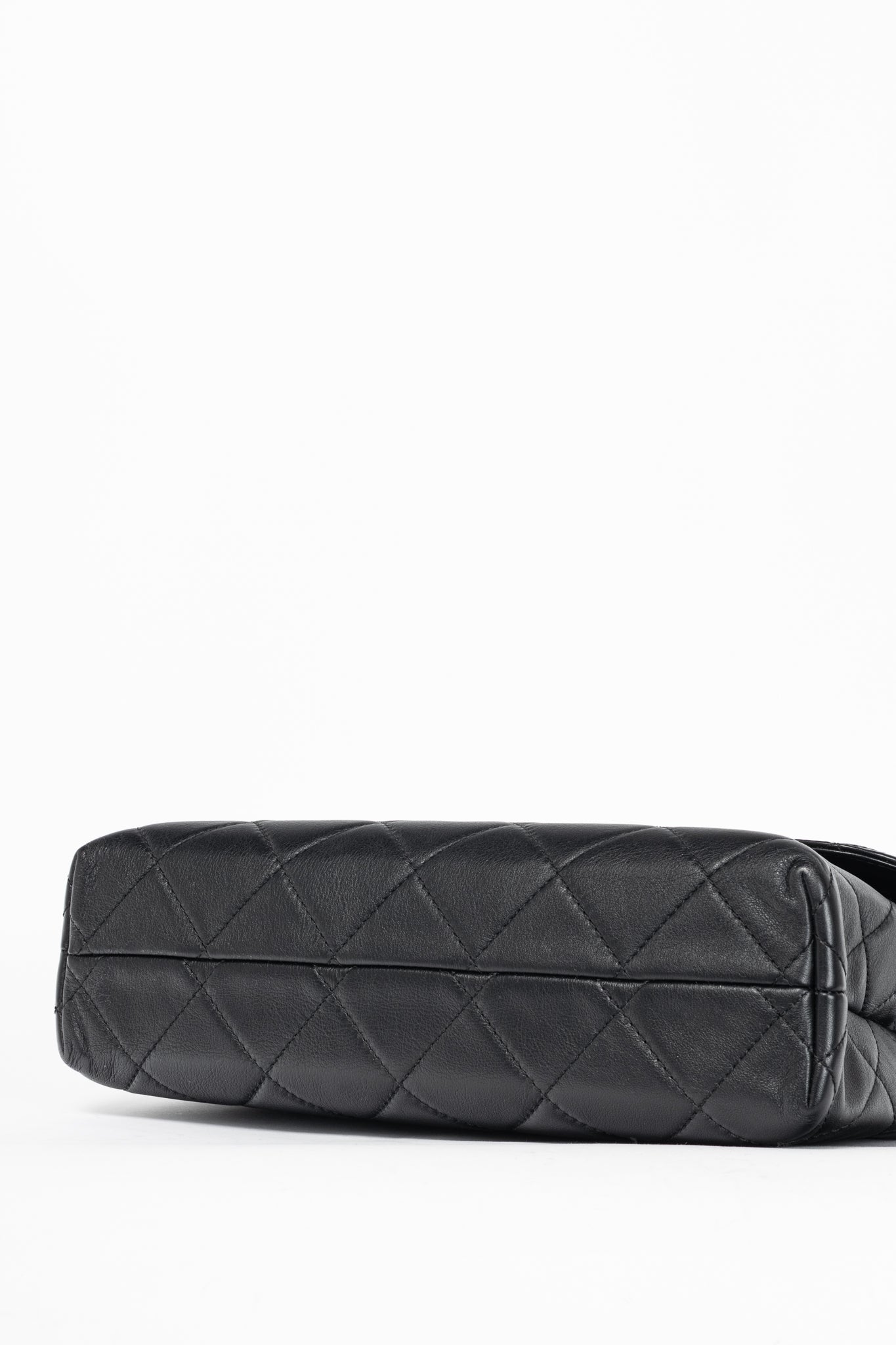 Chanel 12C In the Business Flap Noir Leather Quilted Shoulder Bag