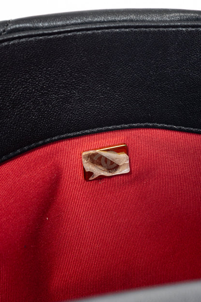 Chanel Maxi Flap Black Quilted Lambskin Handbag