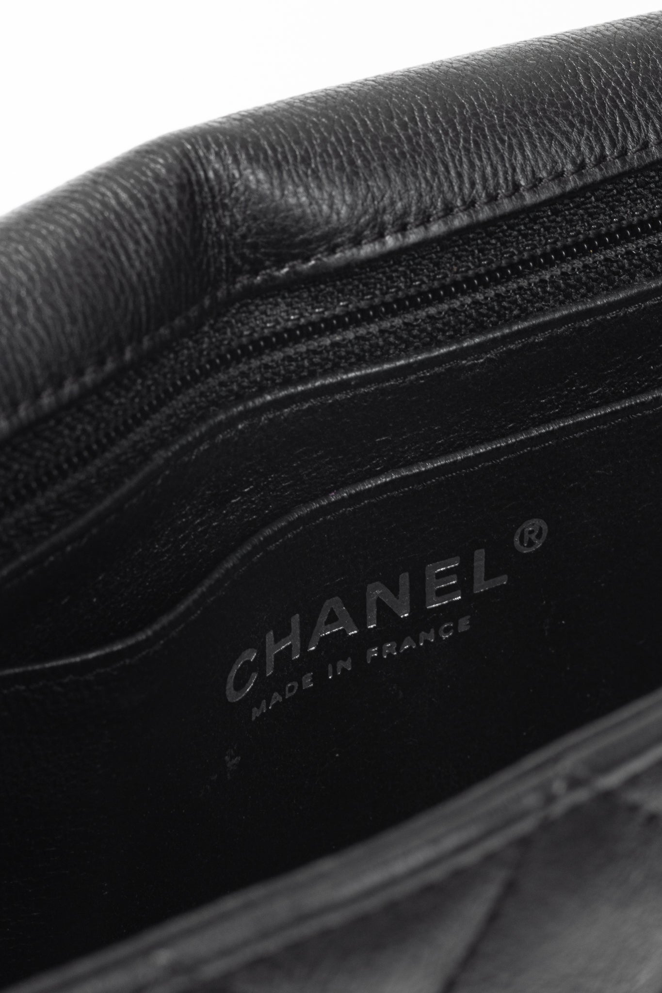 Chanel S17 Mini Classic Black Lambskin Quilted Flap Bag