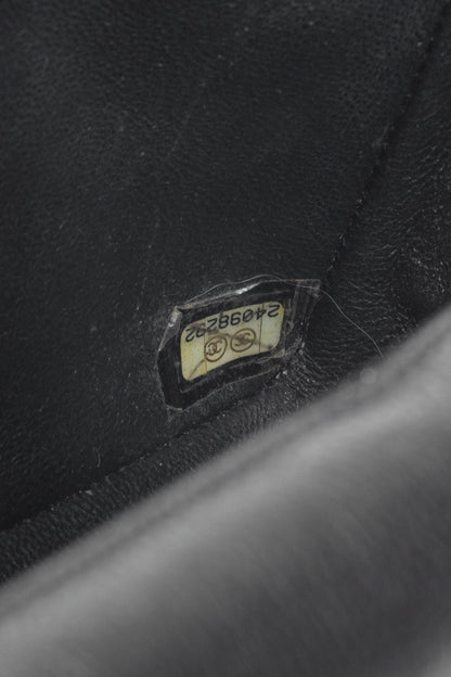 Chanel S17 Mini Classic Black Lambskin Quilted Flap Bag