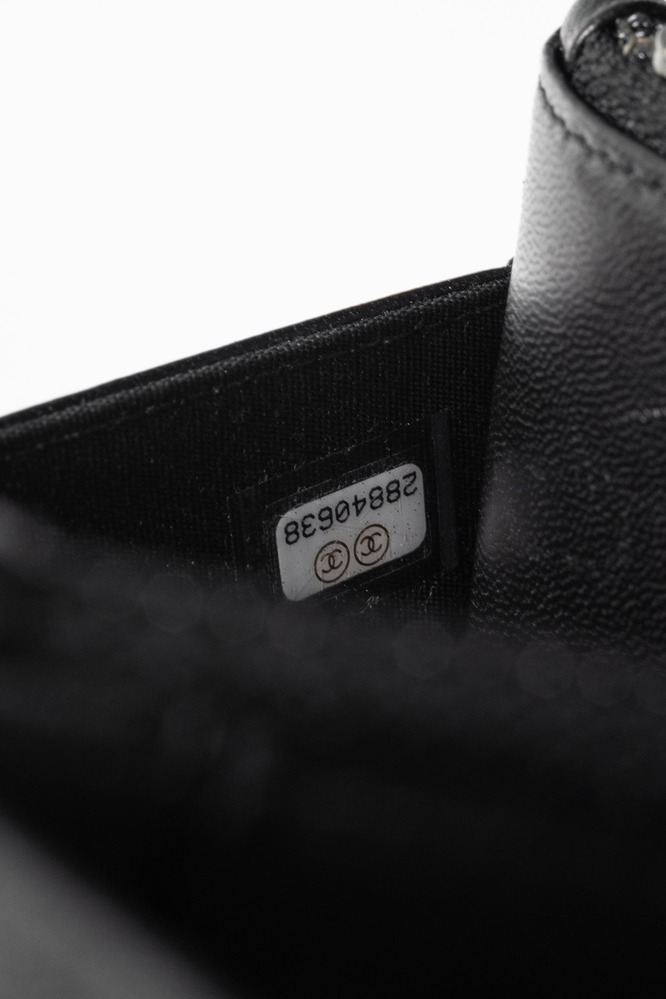 Chanel Boy Black Quilted Lambskin SHW Wallet-on-Chain
