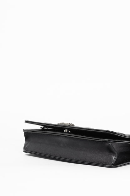 Chanel Boy Black Quilted Lambskin SHW Wallet-on-Chain