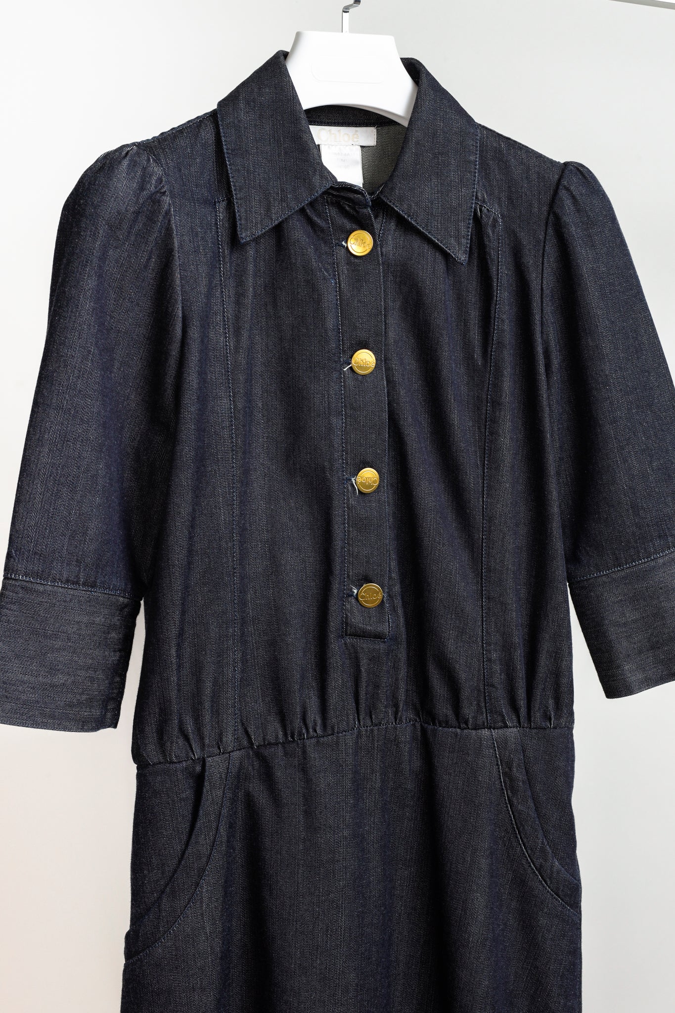 Chloe Indigo Denim Shirtdress